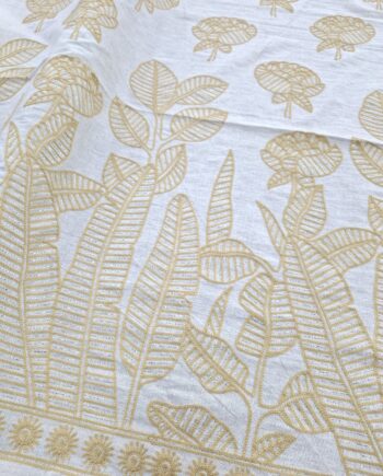 Couture Thread Embroidered Oman Linen 110cm